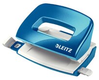 LEITZ Mini děrovačka NeXXt 5060, metalická modrá