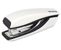 LEITZ Mini sešívačka NeXXt 5528, perleťová bílá, box