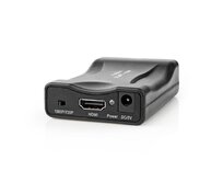 Nedis VCON3463BK - HDMI™ Převodník | SCART Zásuvka | Výstup HDMI ™ | 1cestný | 1080p | 1.2 Gbps | ABS | Černá