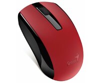 Genius ECO-8100 Myš, bezdrátová, optická, 1600dpi, dobíjecí,USB, červená