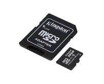 KINGSTON 64GB microSDXC Industrial C10 A1 pSLC Card + SD Adapter