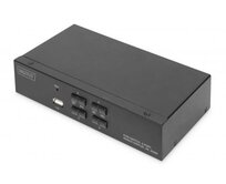 DIGITUS KVM přepínač, 4 porty, jeden displej, 4K, HDMI1 x QIG