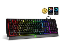 CONNECT IT BATTLE RGB herní klávesnice (CZ+SK verze), ČERNÁ