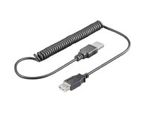 PremiumCord USB 2.0 kabel prodlužovací kroucený, A-A, 50cm až 150cm