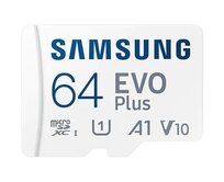 Samsung EVO Plus/micro SDXC/64GB/130MBps/UHS-I U1 / Class 10/+ Adaptér