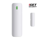 iGET SECURITY EP4 - Bezdrátový magnetický senzor pro dveře/okna pro alarm iGET SECURITY M5, dosah 1km