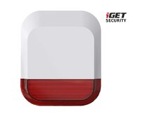 iGET SECURITY EP11 - Bezdrátová venkovní siréna pro alarm iGET SECURITY M5, dosah 1km