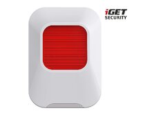 iGET SECURITY EP24 - Bezdrátová vnitřní siréna pro alarm iGET SECURITY M5,  dosah 1km