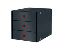 LEITZ Zásuvkový box Click&Store COSY, 3 zásuvky, sametově šedá