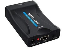 PremiumCord Převodník HDMI na SCART s napájecím zdrojem 230V