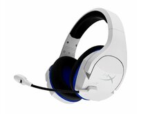 HP HyperX Cloud Stinger Core - Wireless Gaming Headset (White-Blue) - PS5-PS4