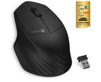 CONNECT IT Triple SmartSwitch bezdrátová myš, 2.4 GHz & Bluetooth 5.0, ČERNÁ