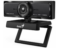 Genius WideCam F100 V2 , Webkamera, Full HD, 1920x1080, mikrofon, otočný držák, USB 2.0, UVC, černá