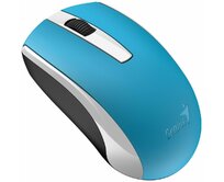 Genius ECO-8100 Myš, bezdrátová, optická, 1600dpi, dobíjecí,USB, modrá