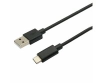 C-TECH kabel USB 2.0 AM na Type-C kabel (AM/CM), 1m, černý