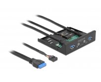 Delock 3.5” USB 3.2 Gen 1 přední panel 2 x USB Typ-A + HD-Audio