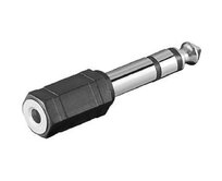 PremiumCord Adaptér 6,3mm Stereo plug - 3,5mm Stereo jack Male/Female