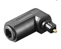 PremiumCord TOS optická redukce zahnutá 90° TOS(M) - TOS(F)