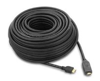 PremiumCord HDMI High Speed with Ether. kabel se zesilovačem, 10m, 3x stínění, M/M, zlacené konektory, černý