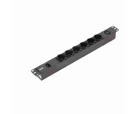 APC EasyPDU, Basic, 1U, 10A, 230V, C14->6xSCHUKO,1xC13