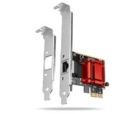 AXAGON PCEE-GIX, PCIe síťová karta - Gigabit Ethernet port (RJ-45), Intel I210AT,LP & SP