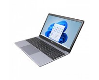 UMAX VisionBook 15Wj/Celeron N4500/4 GB/128 GB EMMC/M.2 SSD SATA slot/15,6" IPS Full HD/W11Pro/Šedý