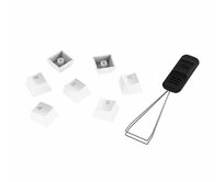 HP HyperX Full key Set Keycaps - PBT (White)