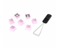 HP HyperX Rubber Keycaps - Gaming Accessory Kit - Pink (US Layout)