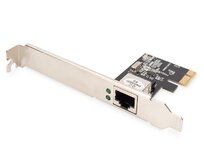 DIGITUS Gigabit Ethernet PCI Express síťová karta, nízkoprofilový držák, Realtek RTL8111H