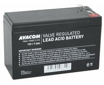 Avacom baterie 12V 7,2Ah F2 (PBAV-12V007,2-F2A)