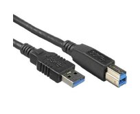 PremiumCord Kabel USB 3.0 Super-speed 5Gbps A-B, 9pin, 1m