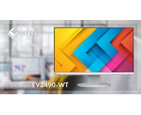 EIZO 24" EV2490-WT, 1920 x 1080, IPS,16:9, 5ms, 250 cd/m2, 1000:1, DP/HDMI/USB-C/RJ45, bílá