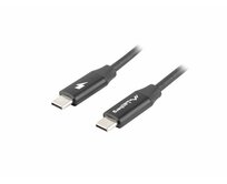 LANBERG USB-C M / M 2.0 kabel 1,8m, černý, rychlé nabíjení 4.0