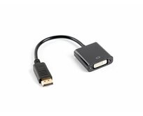 LANBERG adaptér DisplayPort (M) 1.2 na DVI-I (F) (24+5), dual link