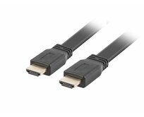 LANBERG HDMI M / M 2.0 plochý kabel 0,5m 4K černý