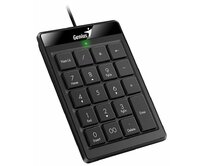 Genius NumPad 110 Klávesnice, numerická, drátová, slim design, USB, černá