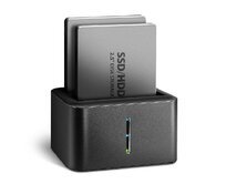  AXAGON ADSA-D25, USB 3.2 Gen 1 - 2x SATA 6G 2.5" SSD/HDD CLONE MINI dokovací stanice