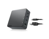 Lenovo adaptér CONS 130W "GO" Multi-Port Charger, 3x USB-C, 1x USB-A