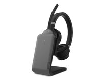Lenovo sluchátka "GO" bezdrátový ANC s nabíjecí stanicí - černý
