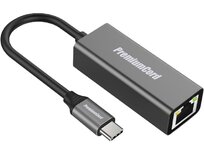 PremiumCord Převodník USB-C na Gigabit konektor RJ45