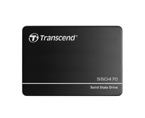 TRANSCEND SSD470K-I 1TB Industrial (3K P/E) SSD disk 2.5" SATA3, 3D TLC, Aluminium case, 560MB/s R, 520 MB/W, černý