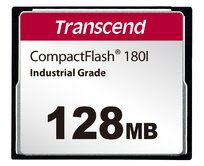 Transcend 128MB INDUSTRIAL TEMP CF180I CF CARD, (MLC) paměťová karta (SLC mode), 85MB/s R, 70MB/s W