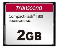 Transcend 2GB INDUSTRIAL TEMP CF180I CF CARD, (MLC) paměťová karta (SLC mode), 85MB/s R, 70MB/s W