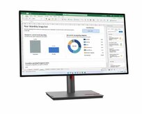 Lenovo LCD P27h-30 27'' IPS/2560x1440/6ms/HDMI/DP/USB-C/4xUSB-C/RJ45/Výškově nastavitelný/Pivot/Vesa/černá