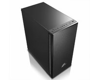 EVOLVEO Silens S1, case ATX, 2x USB2.0 / 1x USB3.0 / 2c120mm LED / černý odhlučněný, výsuvný filtr