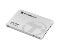 TRANSCEND SSD225S 500GB SSD disk 2.5'' SATA III 6Gb/s, 3D TLC, Aluminium casing, 530MB/s R, 480MB/s W, stříbrný