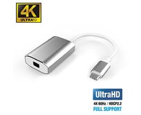 PremiumCord Adaptér USB-C na mini DisplayPort, rozlišení 4K*2K@60Hz