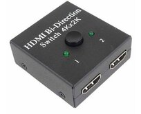 PremiumCord HDMI Switch 4K, FULL HD 1080p obousměrný 2-1 nebo 1-2