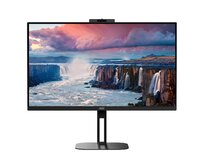 AOC LCD Q27V5CW/BK 27" IPS/2560x1440@75Hz/1ms/300cd/20mil:1/HDMI/DP/4xUSB/USB-C/Webcam/Repro/Pivot/VESA