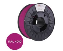 C-TECH tisková struna PREMIUM LINE ( filament ) , PLA, telekomunikační fialová, RAL4010, 1,75mm, 1kg